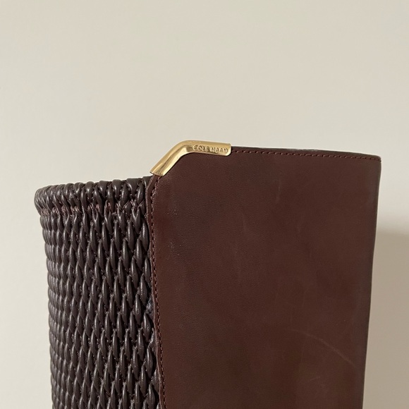 COLE HAAN Rockland Brown Leather Riding Boots SZ 7B. - Picture 2 of 5